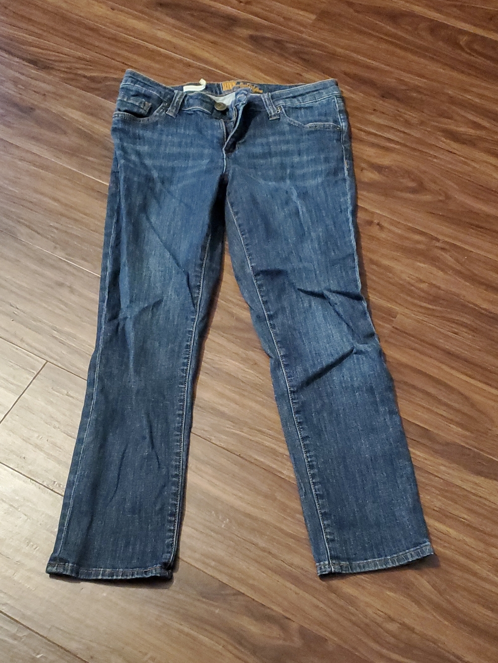 Kut from the Kloth Bardot Skinny Boyfriend Straight-Leg Jeans Medium Blue Wash